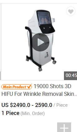 19000 Maschine der Schuss-3D HIFU für Körper-das Abnehmen der Falten-Abbau-Haut-Verjüngungs-HIFU