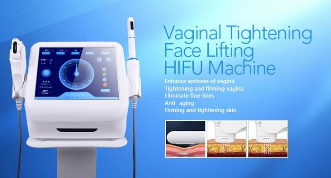 Vaginale Festziehenmaschine Hifu mit 3.0mm für Gesicht und 3.0mm&4.5mm für Vagina