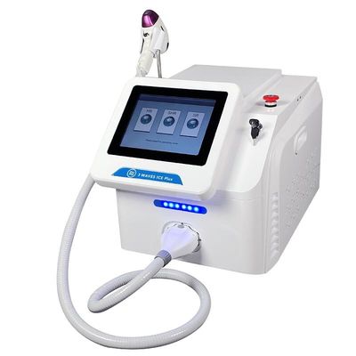 Dreifache Diodenlaser-Haarabbaumaschine der Wellenlängen 808nm+1064nm+755nm